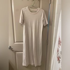 Madewell Cream Maxi Dress